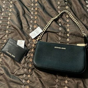 NWT Michael kors bag and money piece